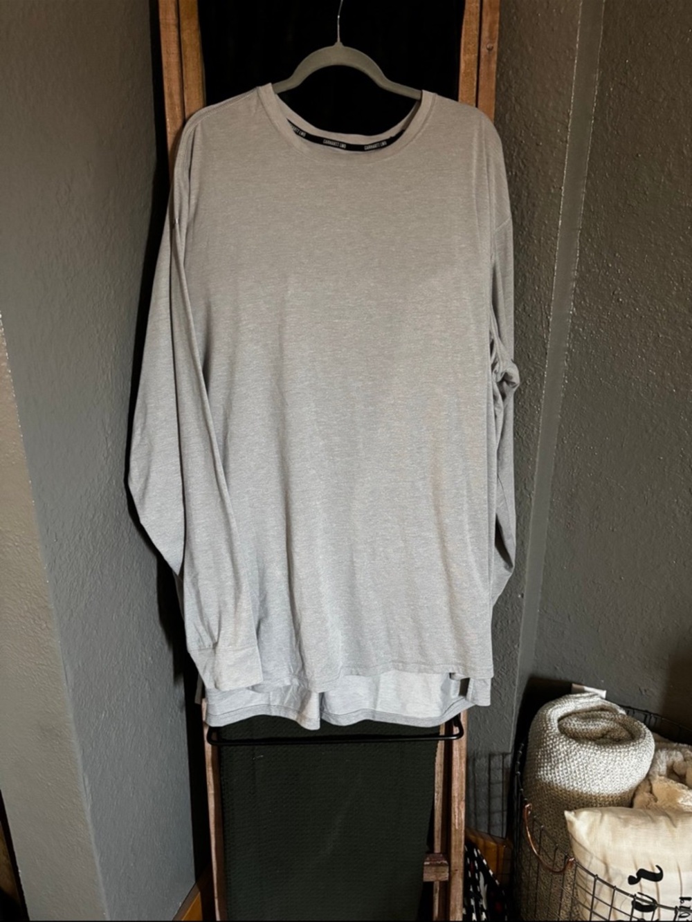 Carhartt LWD Long Sleeve Shirt - Light Gray